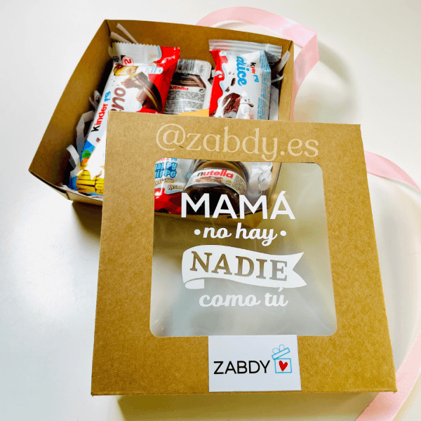 Mini Caja Kinder: "Mamá No Hay Nadie Como Tú" - Imagen 4